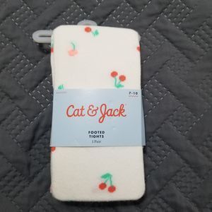 Cat & Jack Girl's Footed Tights 7 - 10